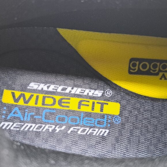 Skechers Mens Delson 3.0 - Cicada Knitted Bungee Lace Slip On - Size 13 - Picture 13 of 14